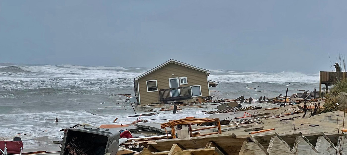 High tide: House worth almost $400,000 in North Carolina devoured by the ocean