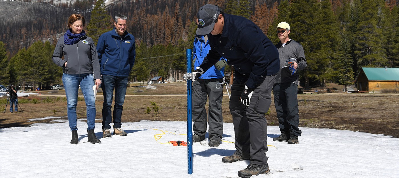 Third year of drought in California expected, not enough snow in the Sierra Nevada