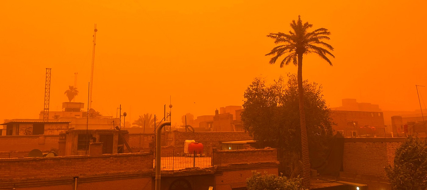 Dust storms in Iraq causing thousands to look for treatment — and it is only the beginning