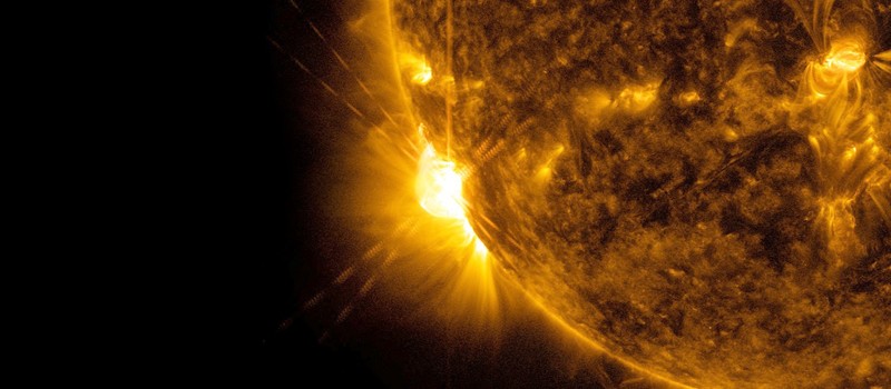 Solar Flares battering Earth — causing radio blackouts over the Atlantic Ocean