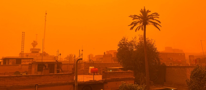 Dust storms in Iraq causing thousands to look for treatment — and it is only the beginning